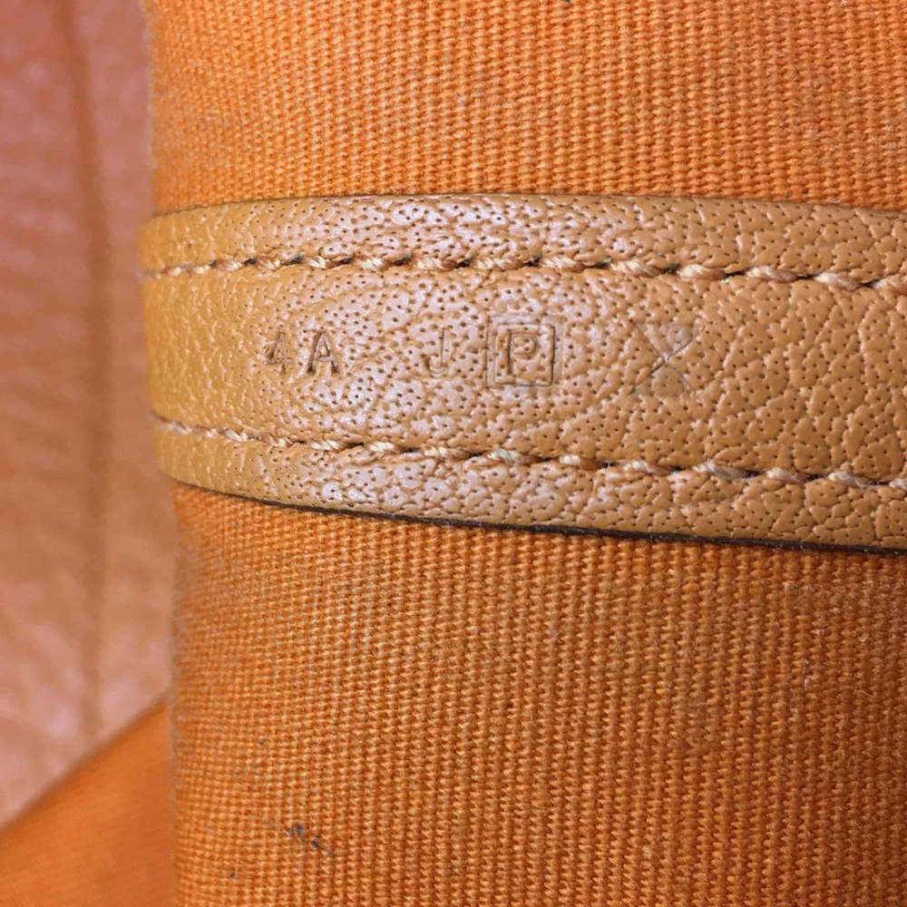 Authentic HERMES Garden Party tote PM orange canvas - Picture 11 of 15
